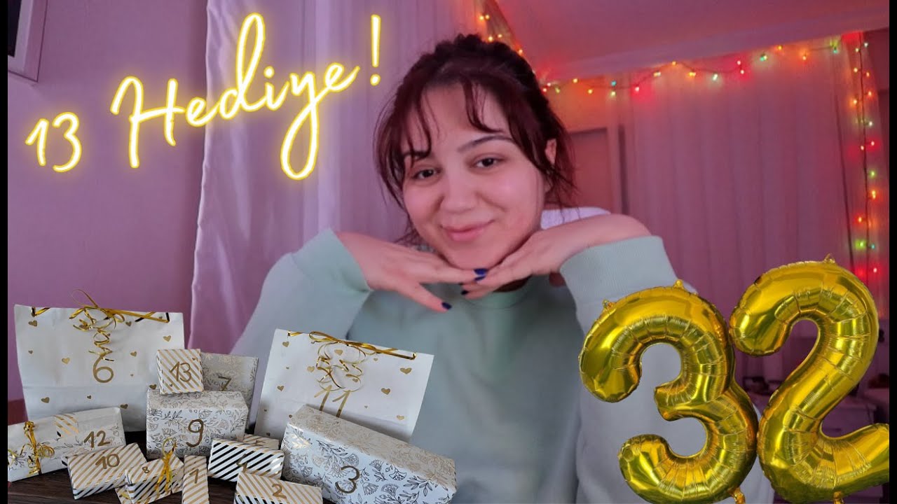 Ablamın doğum gününe 13 günlük sürpriz hediye!