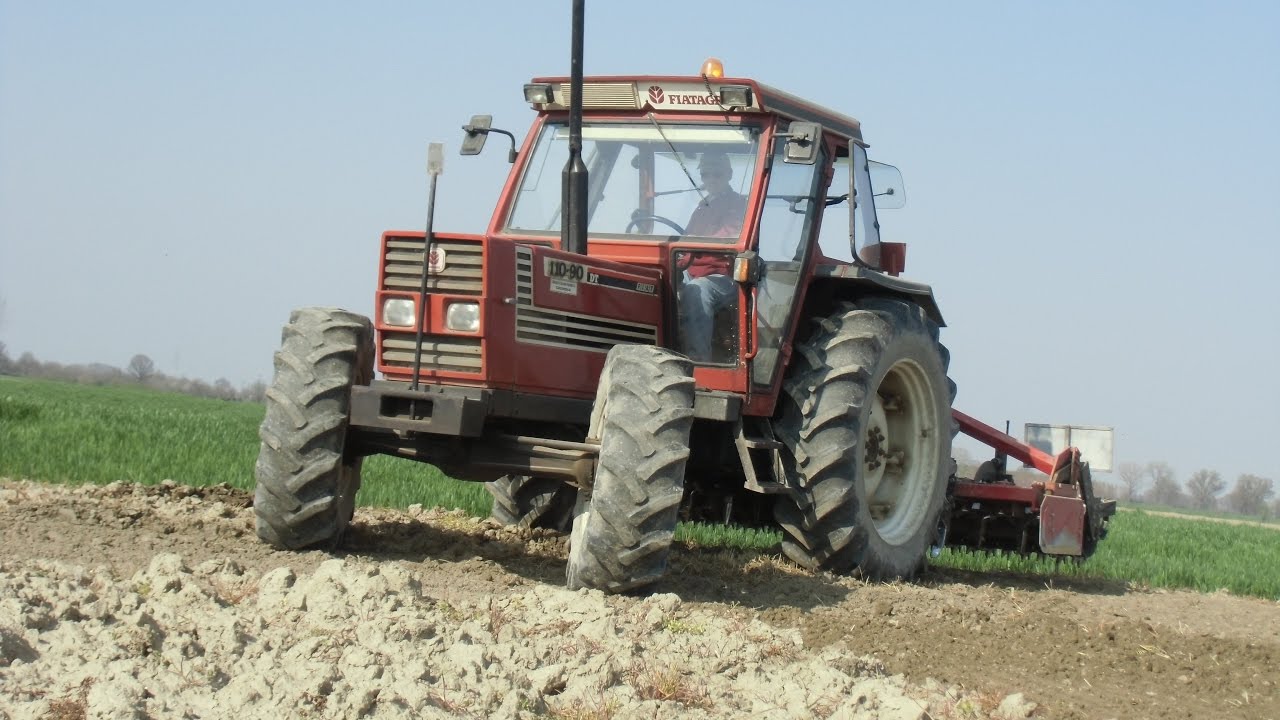 Preparazione Terreno 2017 | Fiatagri 110/90 | Soil Preparation 2017