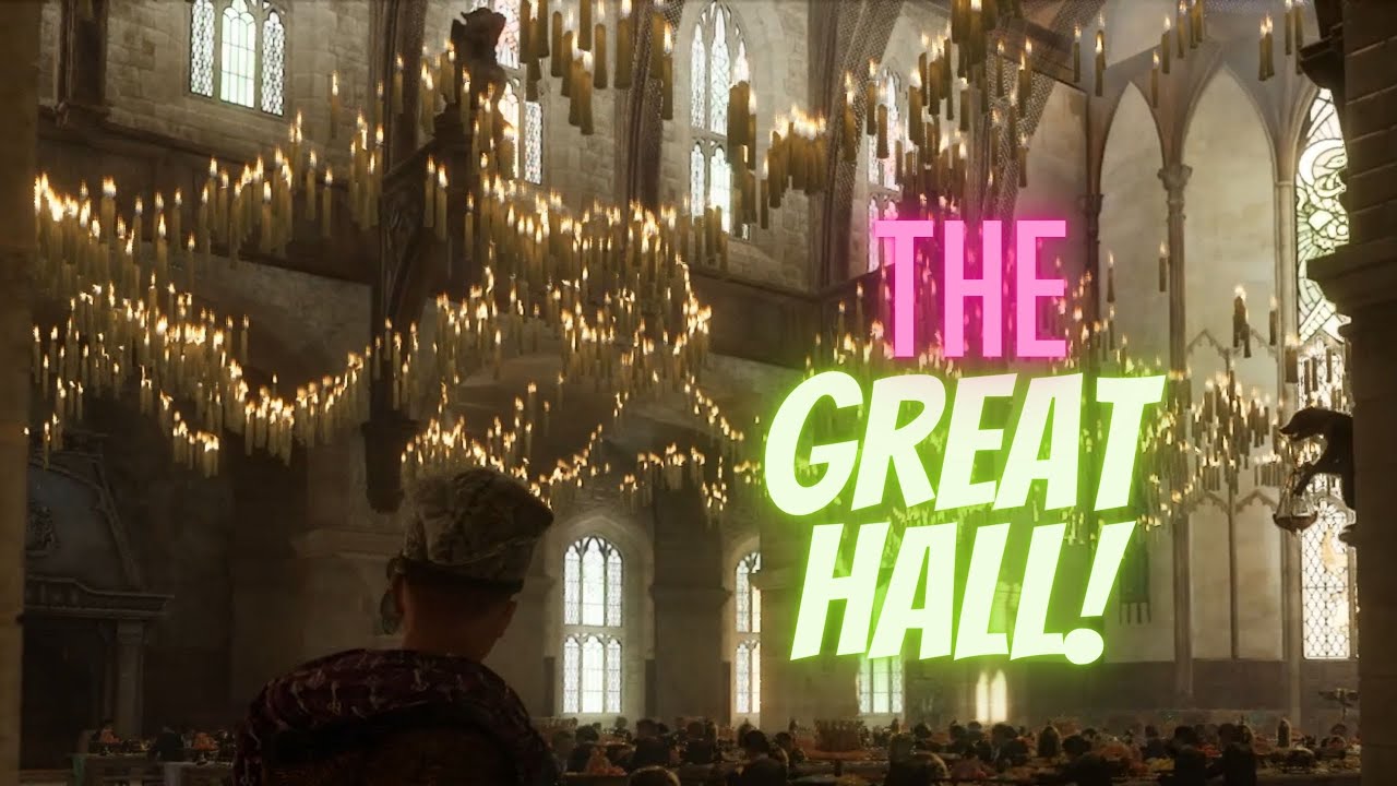 Walking Through Hogwarts Legacy Castle - The Great Hall