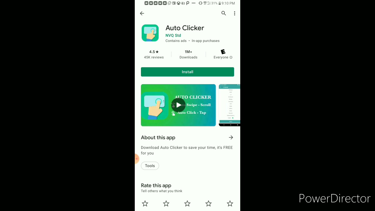 How to get auto clicker on (Android) phones