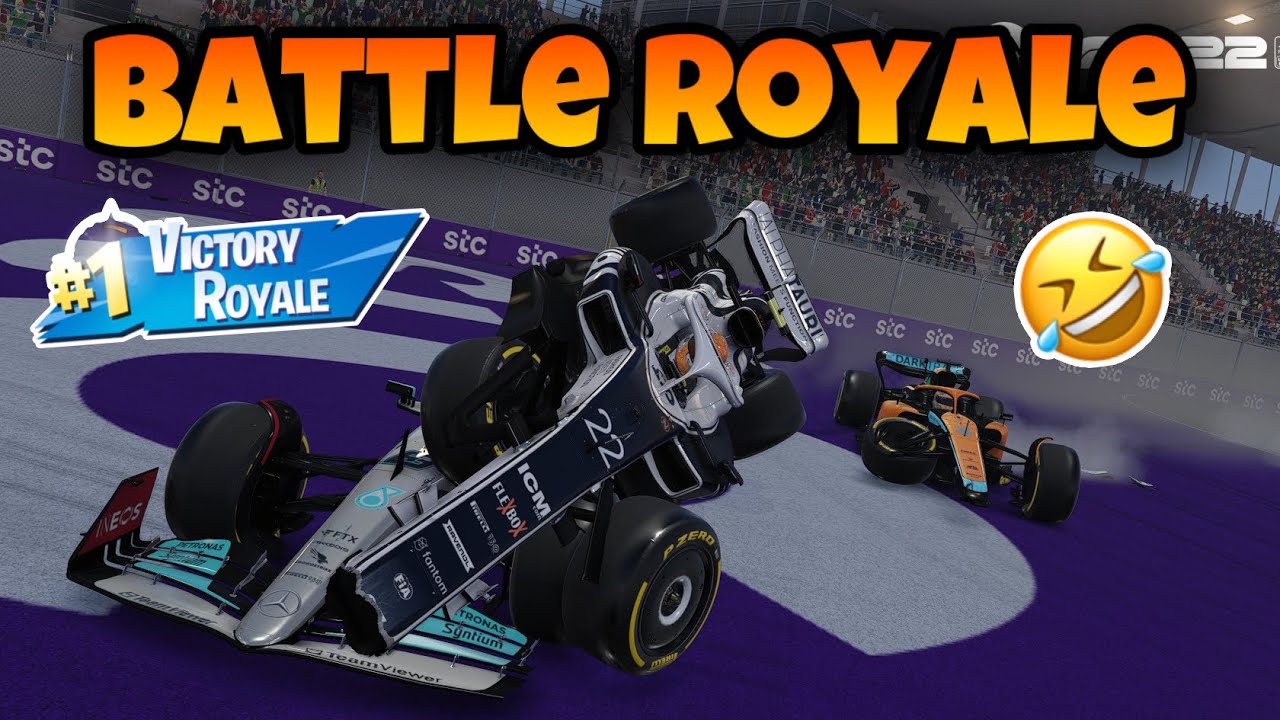 BATTLE ROYALE à JEDDAH - F1 22 #6 😱😂