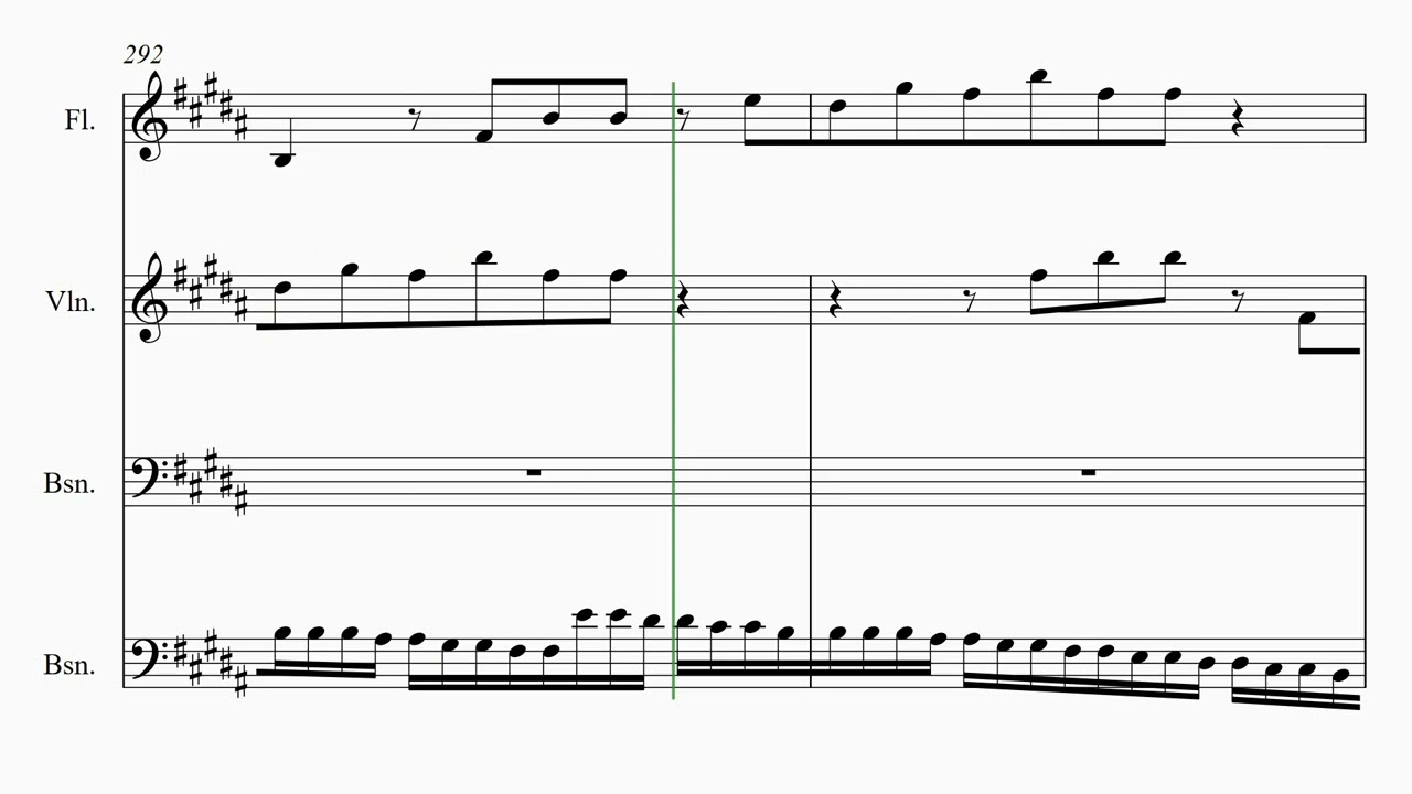 Arranjo de BWV 1030_1 (18-02-2026)