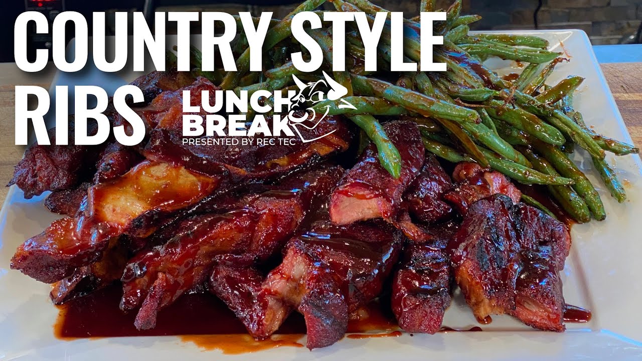 Country Style Ribs & Green Beans | Lunch Break | recteq