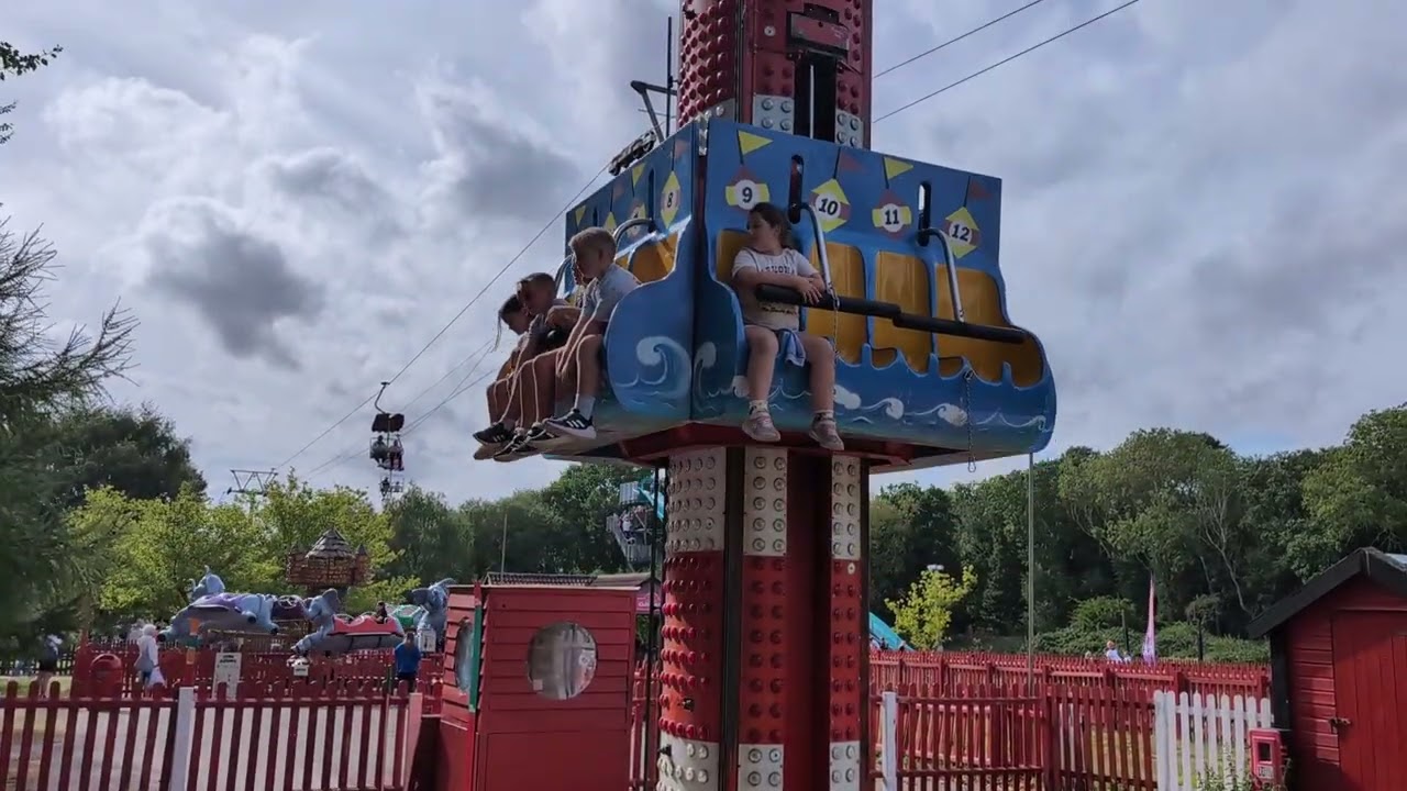 The Lighthouse Tower Ride At Pleasurewood Hills Theme Park