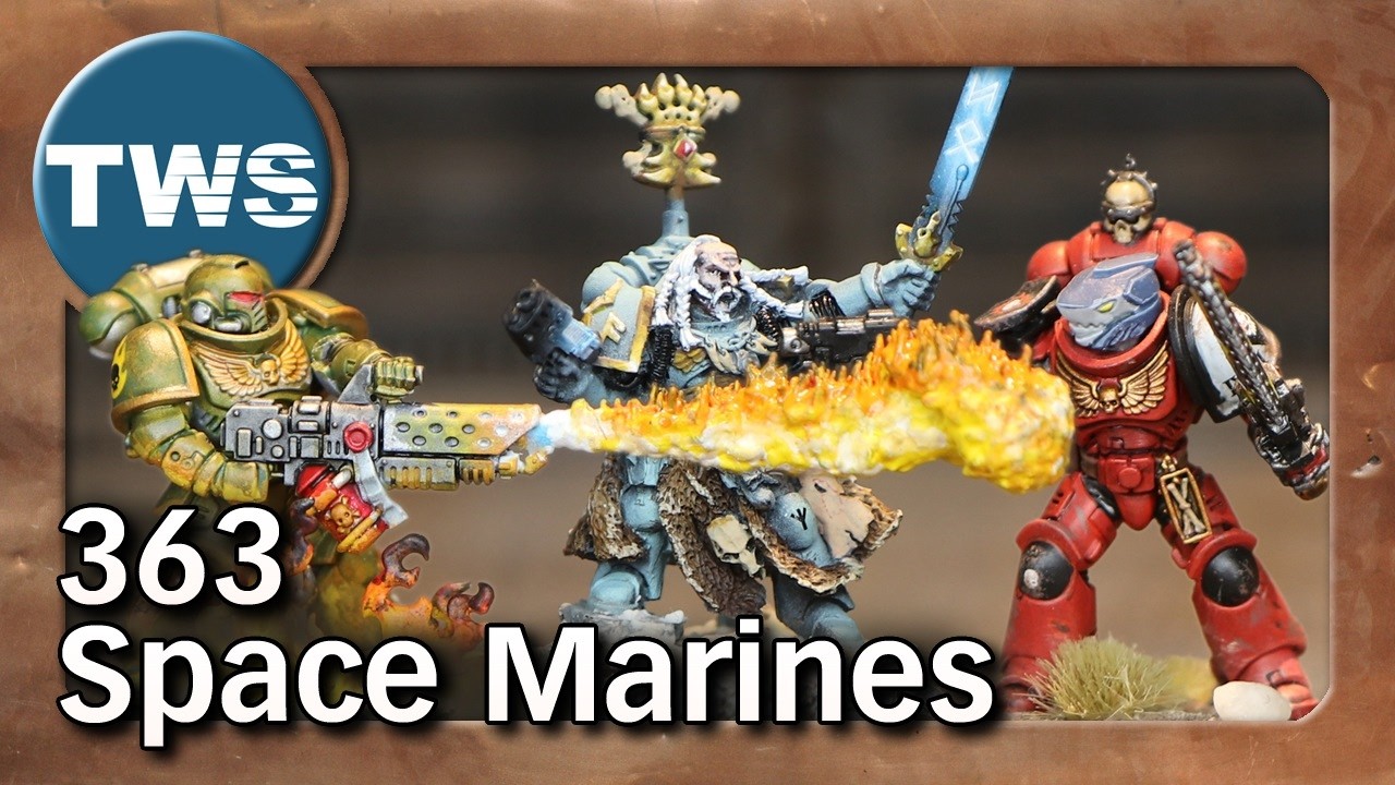 Community-Aktion: 363 Space Marines f&uuml;r Space Marines ins Museum (Tabletop-Challenge, Warhammer,TWS