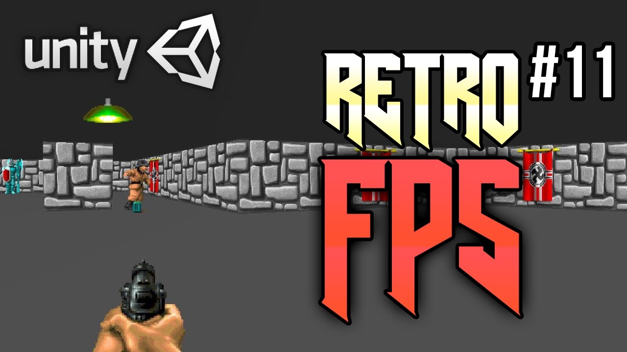 Retro FPS #11 Patrolowanie, Pole Widzenia, SI  | Unity 5 Tutorial