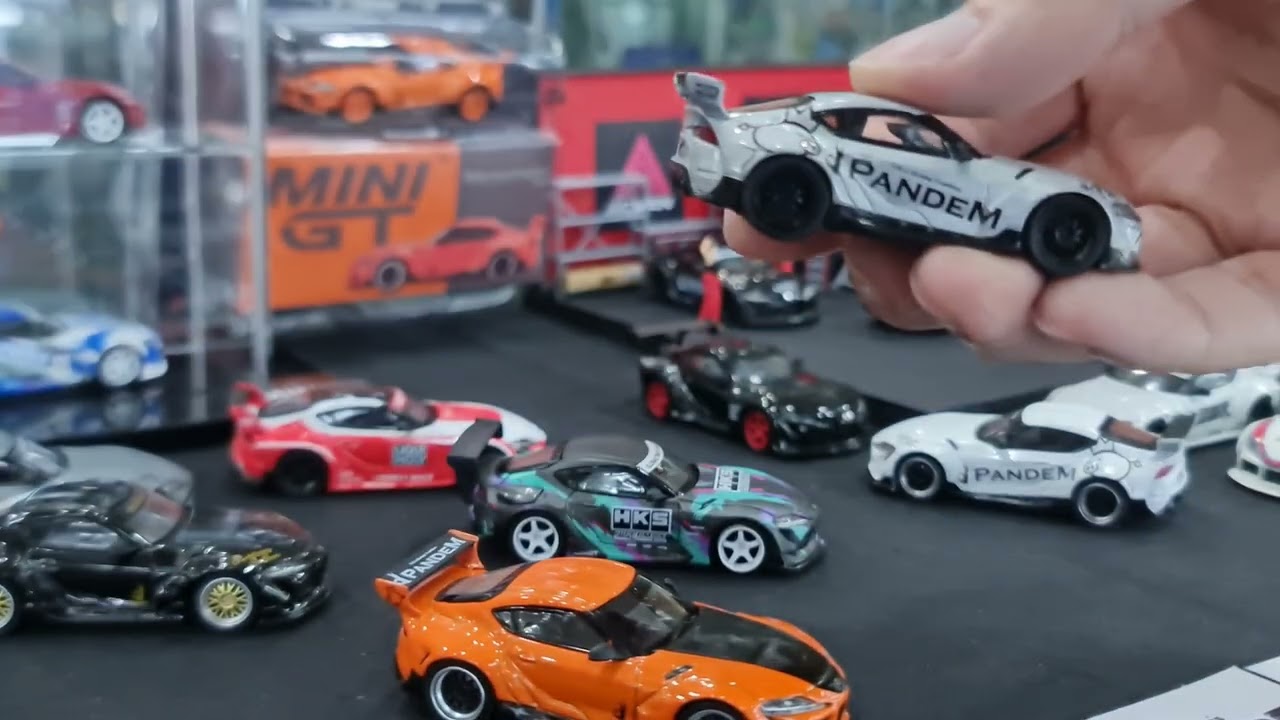 FirstLook Mini GT HKS vs LB★WORKS vs PANDEM V1.0 Toyota GR Supra