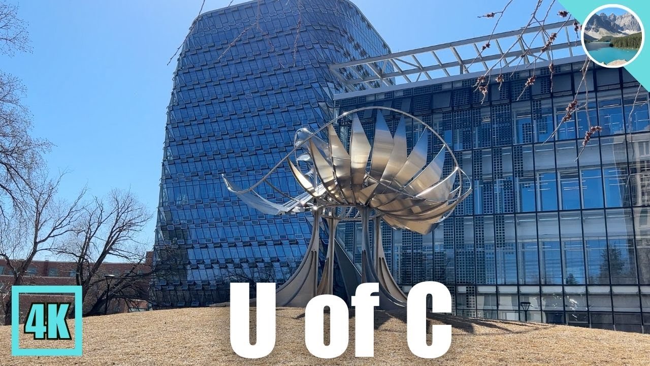 Walking Tour of University Of Calgary & University District (Spring 2025) 🇨🇦