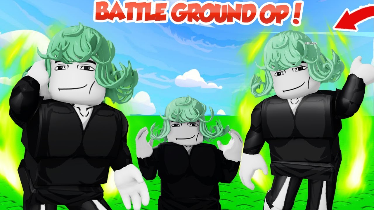 AKU MENJADI PRO PLAYER TATSUMAKI DI STRONGEST BATTLEGROUND !!!