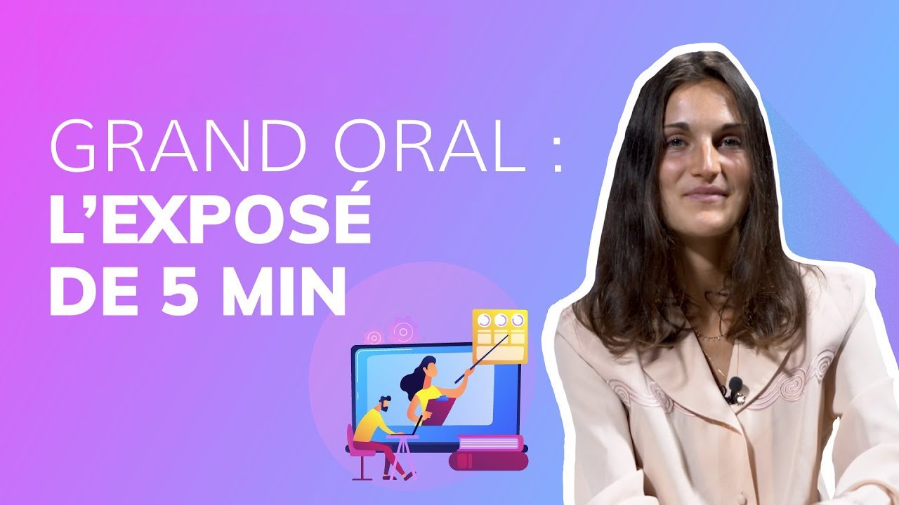 Le grand Oral du bac : Préparer les 5 minutes d’exposé