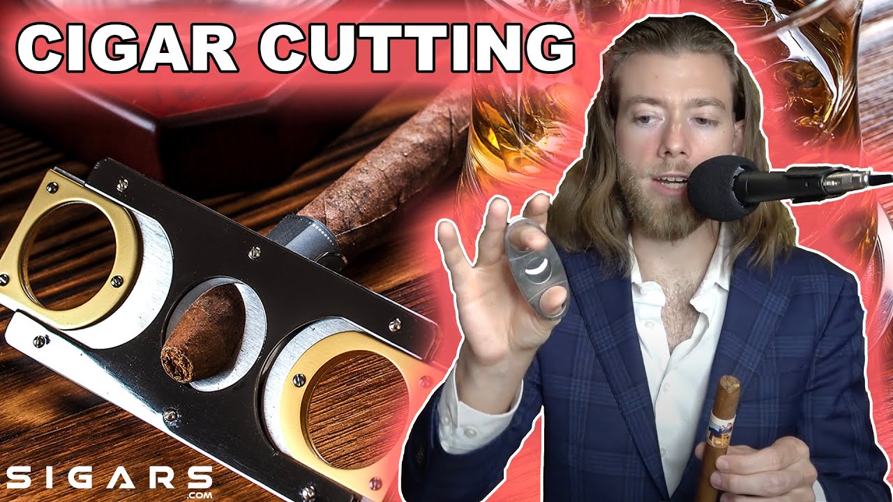 How To Cut A Cigar With A Guillotine Cutter