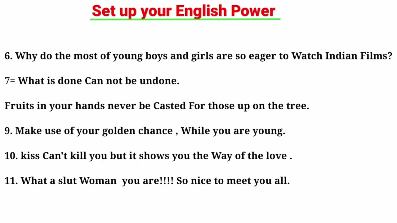 Ku barro luuqada ingiriiska af somali || set up your English power..