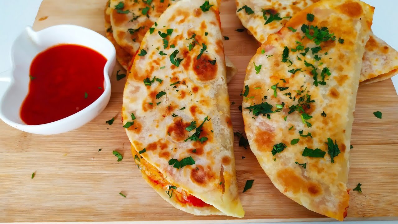 فطائر البطاطس والجبن في المقلاة 😋الحل السريع واللذيذ 👌