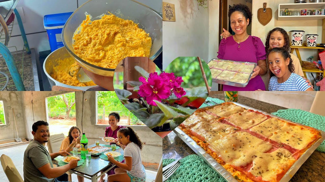 VLOG DO NOSSO DOMINGO + ALMOÇO DELÍCIA + SOBREMESA E PREPARATIVOS PARA REVELAÇÃO💖💙