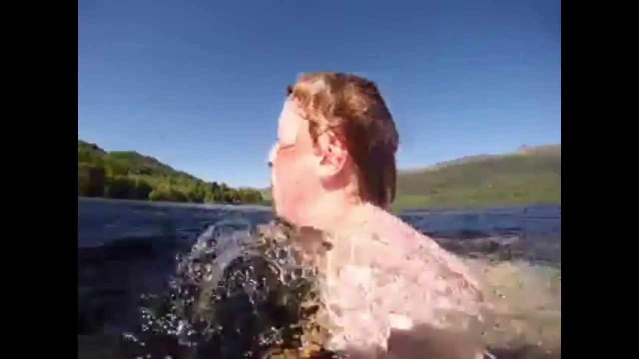 Swimming in Loch Lommond