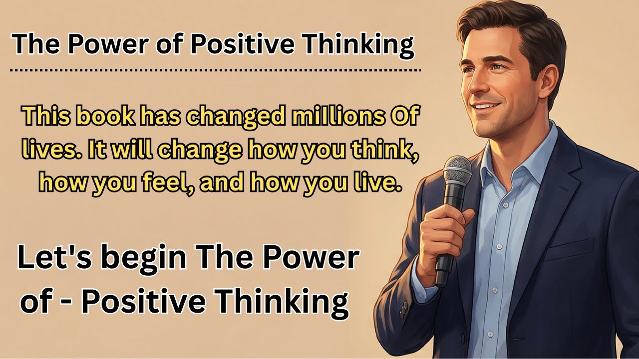The Power of Positive Thinking | Book Summary || Graded Reader || Improve Your English Fluency ✅️