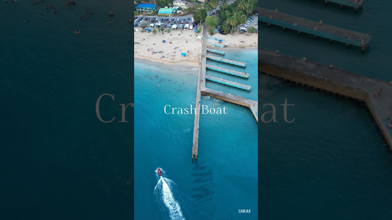 Crash Boat in Aguadilla PR🇵🇷 #camjaavideos #crashboat #snorkeling #diving #beach