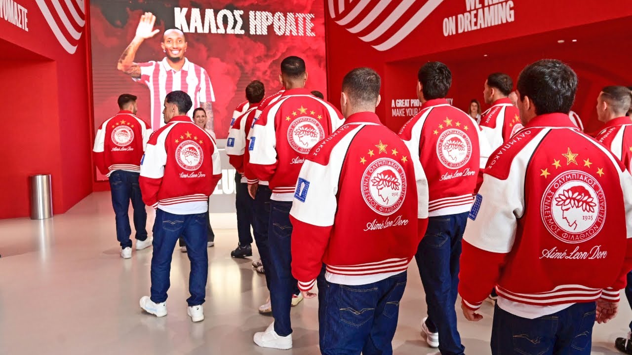 Δηλώσεις από την επίσκεψη της πρώτης ομάδας στο νέο Μουσείο του Ολυμπιακού!
