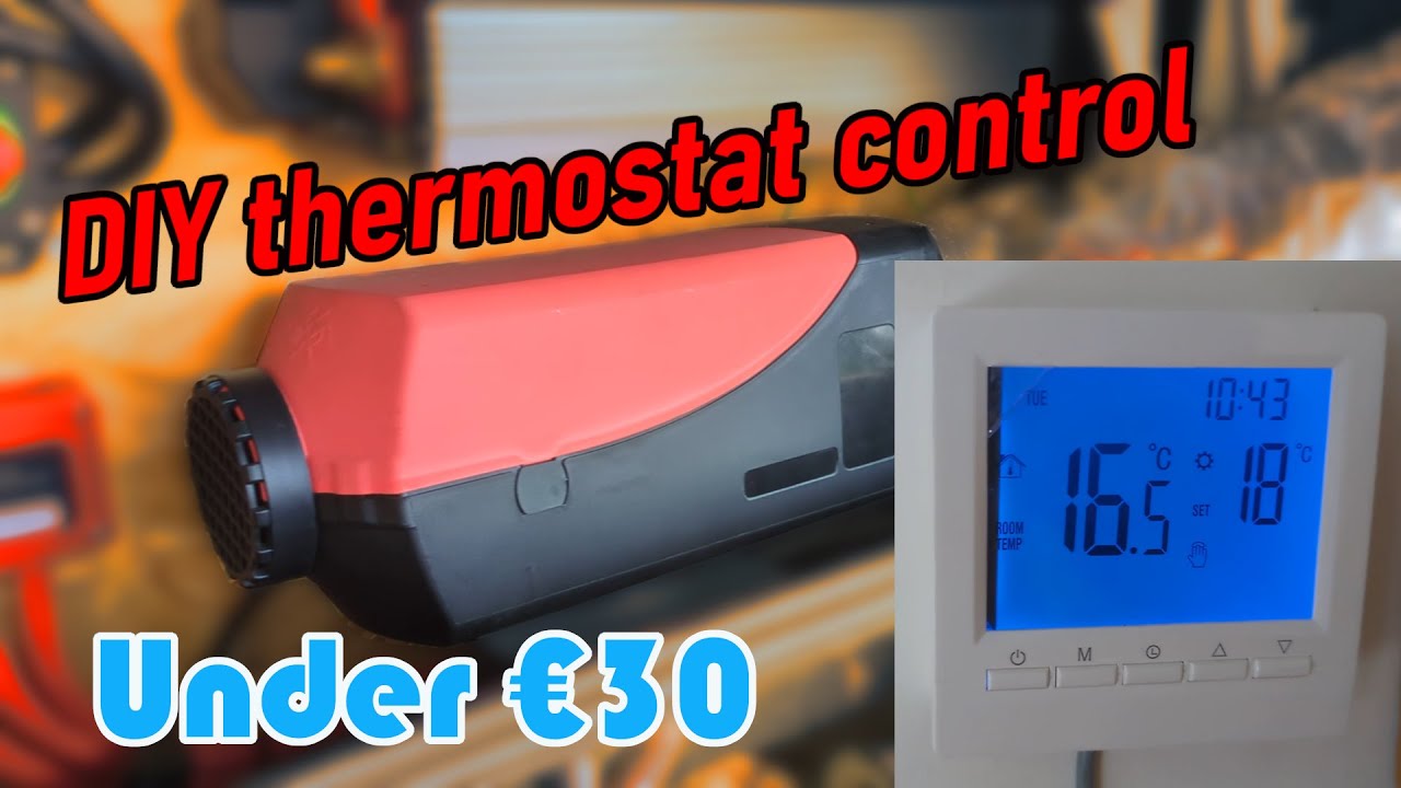 Diesel heater thermostat control DIY