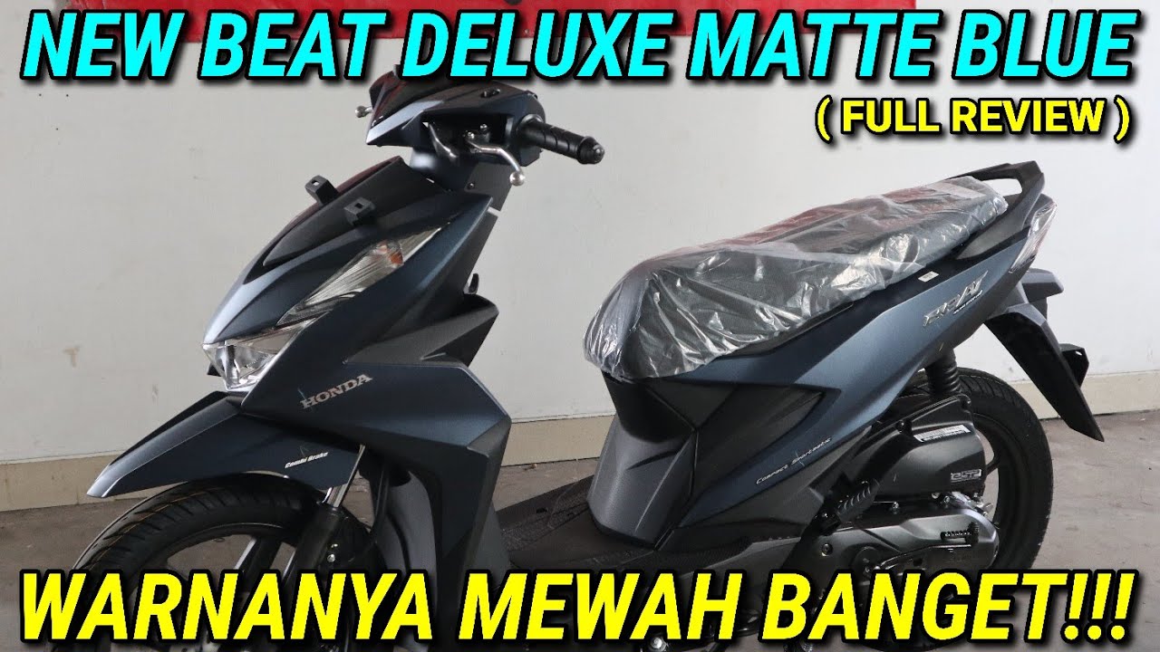 MEWAH❗❗❗ NEW BEAT DELUXE 2021 MATTE BLUE ( FULL REVIEW )
