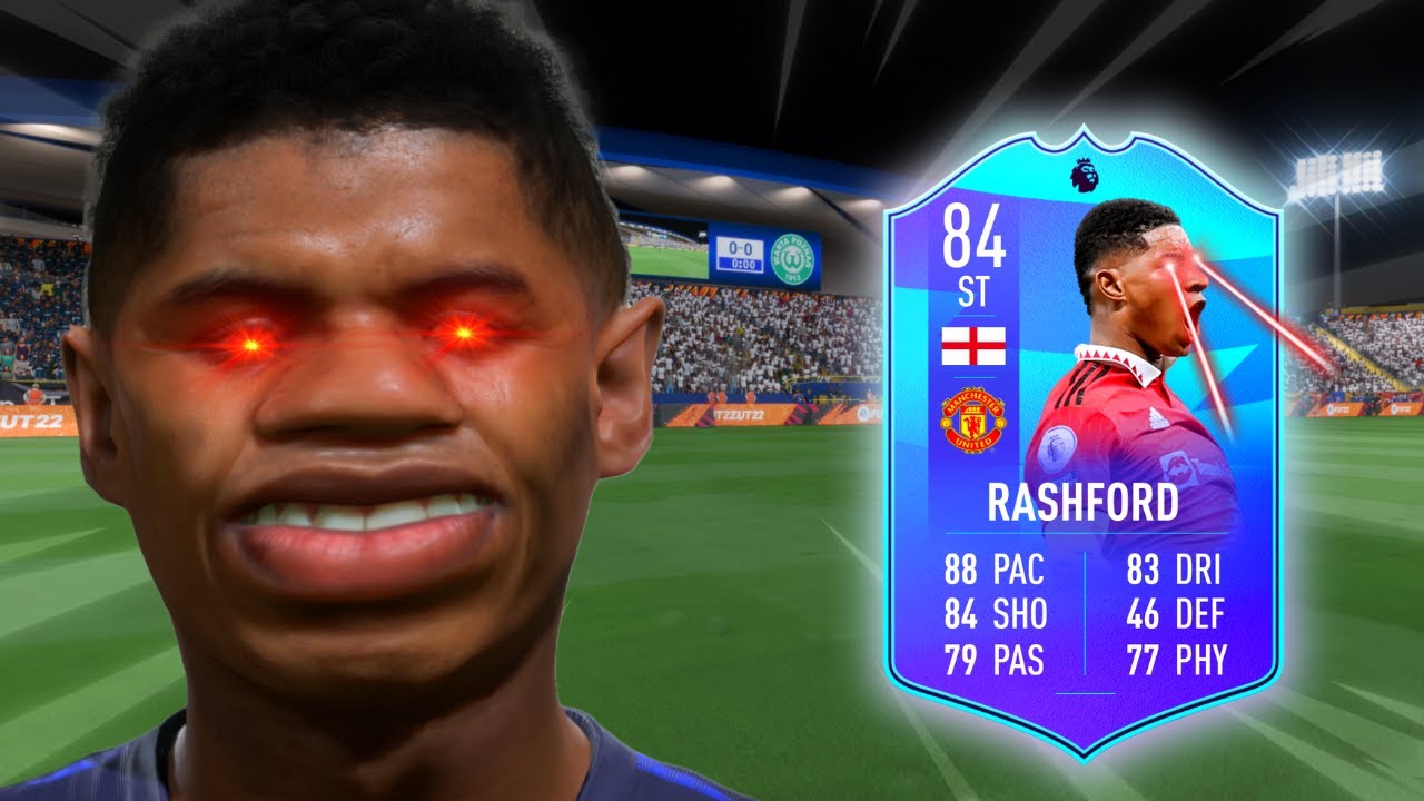 I Got POTM Rashford in FIFA 23 :)
