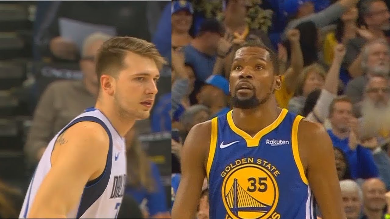 Luka Doncic Schools Entire Warriors Then Kevin Durant Takes Over! Warriors vs Mavericks