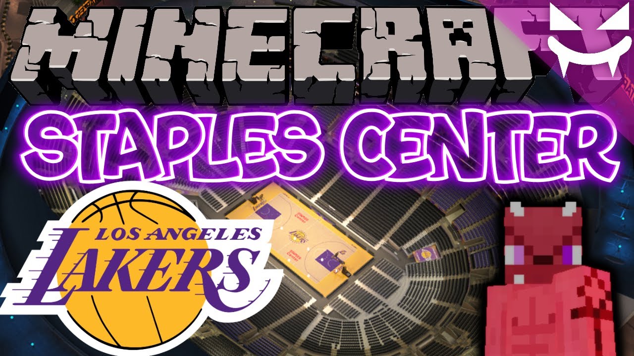 STAPLES CENTER: LOS ANGELES, LA Lakers, LA Clippers, LA Kings (MINECRAFT) w/ Commentary [HD]