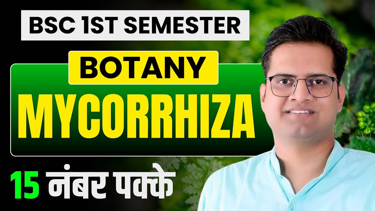 Mycorrhiza!1st Semester Botany!Be DKDian