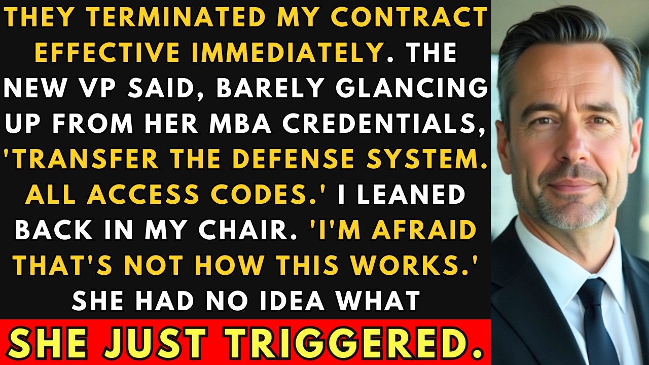 New VP Fired Me, Then Demanded My Defense System. My Response: Not Today | Office Revenge