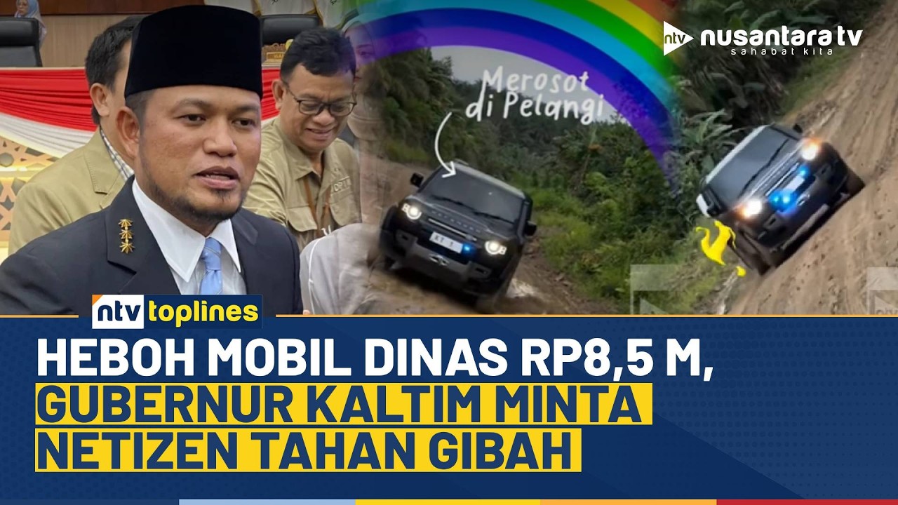 Dikritik Soal Mobil Mewah Rp8,5 M, Gubernur Kaltim Sentil Publik: Lagi Puasa, Jangan Gibah! | NTV