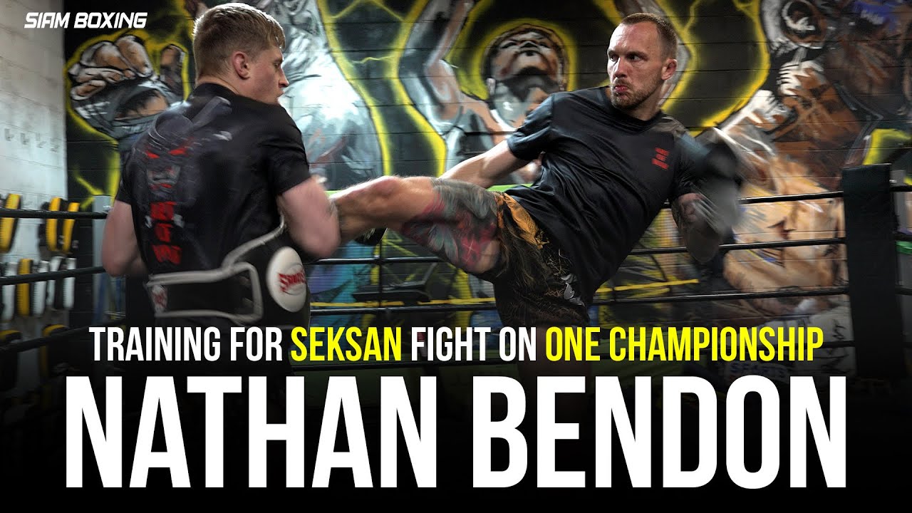 Nathan Bendon training for SEKSAN Fight on ONE Championship