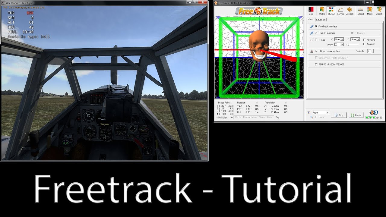 Freetrack Software Tutorial