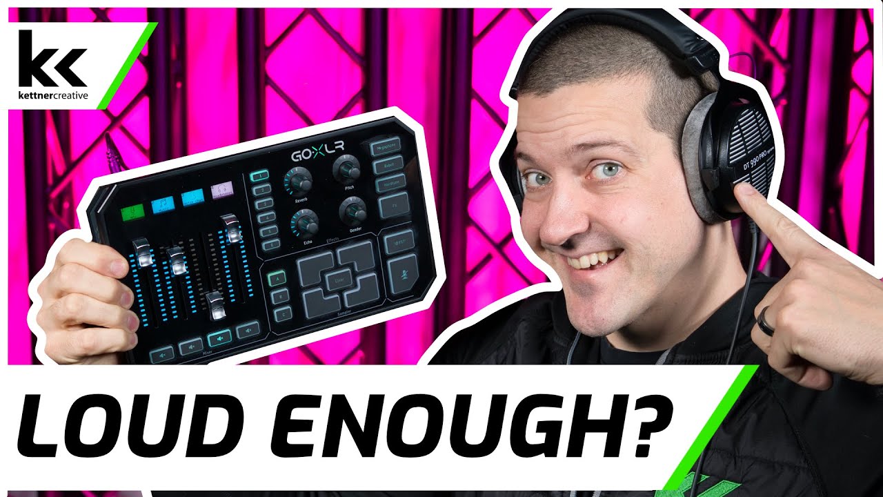 GoXLR и наушники 250 Ом | Достаточно громко?