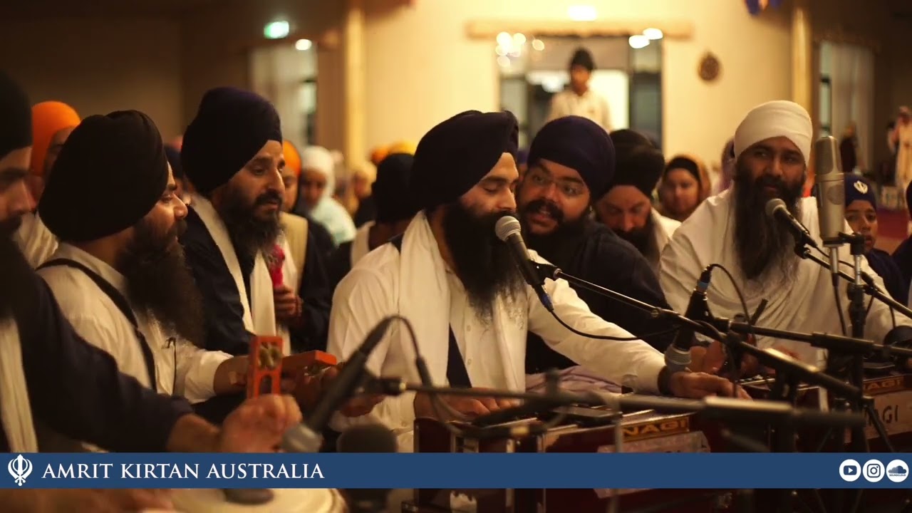 Bhai Parminder Singh Ji Australia - Melbourne Smagam 2024 - Sunday Rainsabai