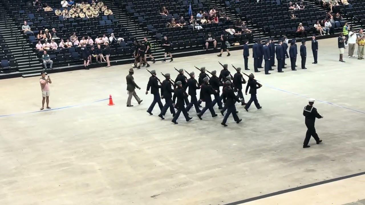 Union HS Army JROTC Armed Platoon Regulation - National Drill Championship 2025