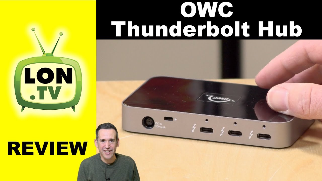 OWC Thunderbolt Hub Full Review - 3 Thunderbolt Ports Plus Power Delivery!