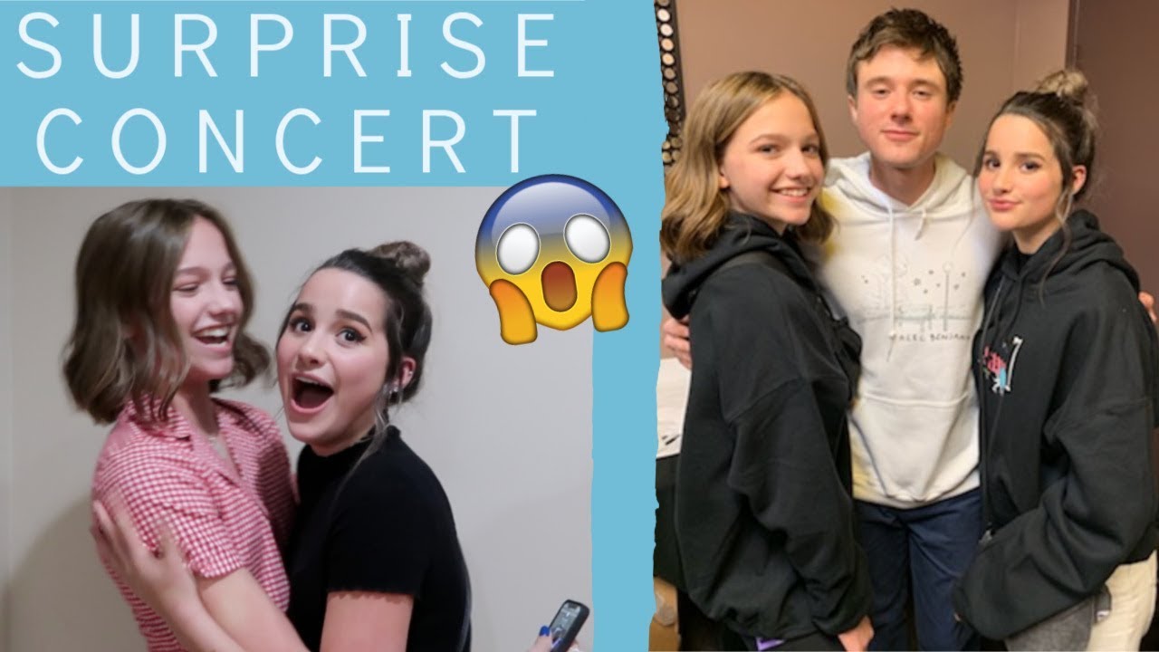 Surprised Annie w/ Alec Benjamin tickets! 😀🎤|| Jayden Bartels