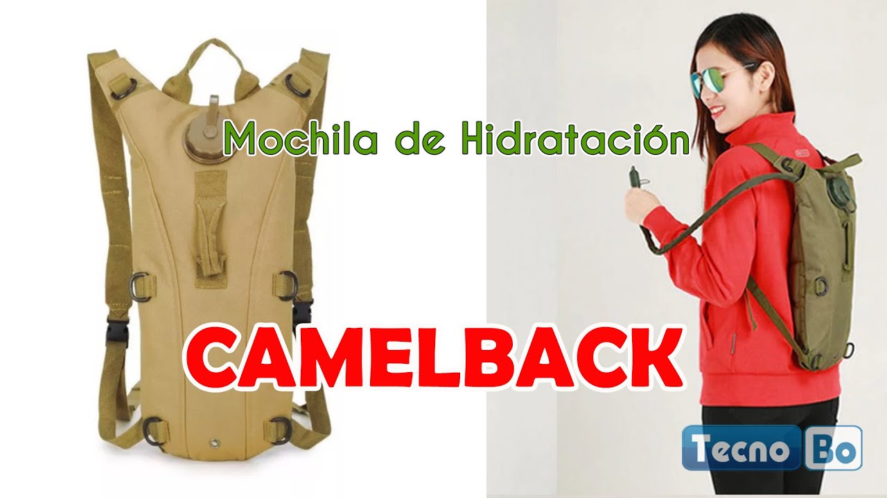 Mochila Táctica CamelBack impermeable de hidratacion con capacidad de 3 Litros | Camelback