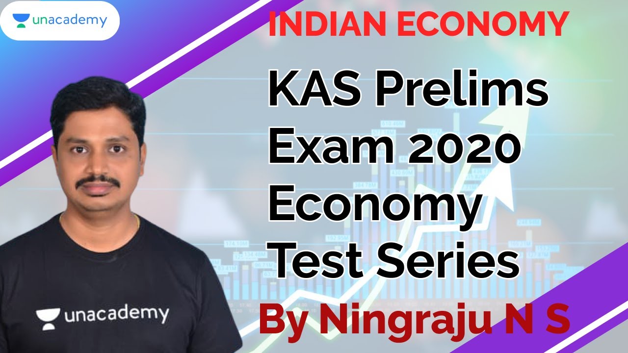 KAS Prelims Exam 2020 | Indian Economy | Test Series | KAS / FDA / SDA / KPSC | Ningraju N S