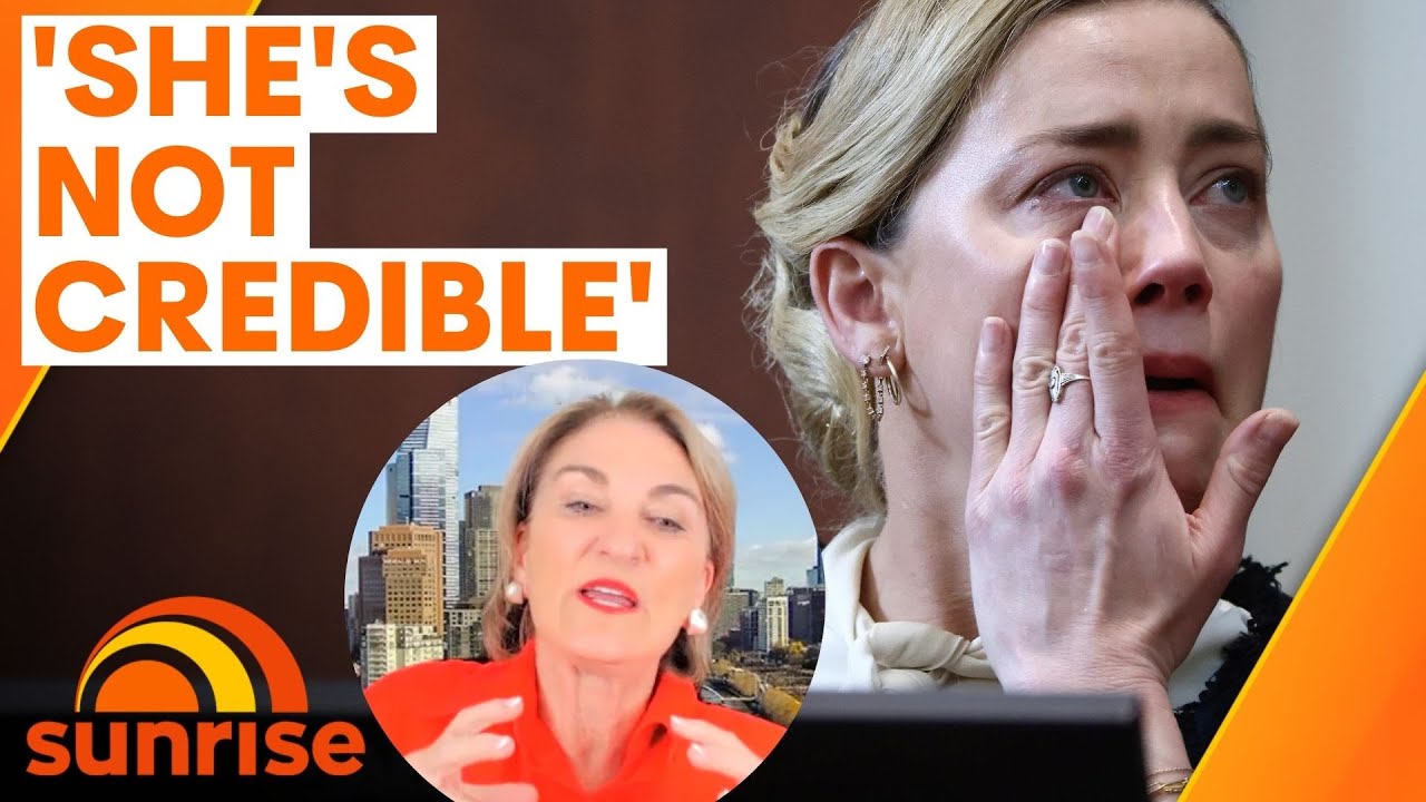 Body language expert on Amber Heard and Johnny Depp's testimonies | Sunrise