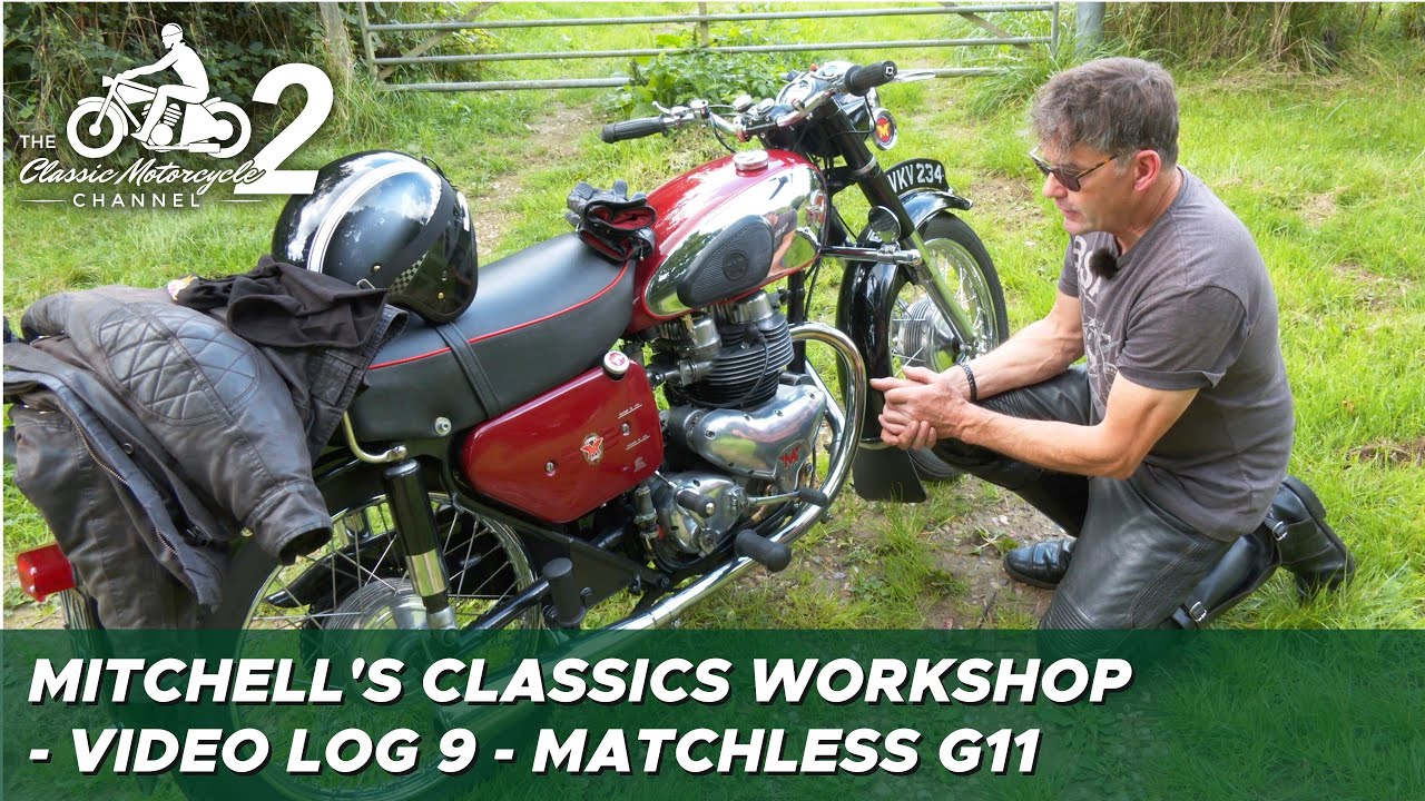 Видеоблог Classic Motorcycle Workshop 9 — Тест-драйв Matchless G11 и т.д.