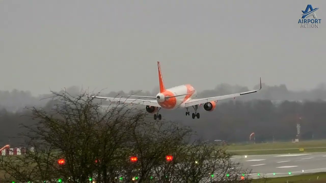 Birmingham Airport Live ✈️ WET BHX Plane Spotting - 13th Feb 26
