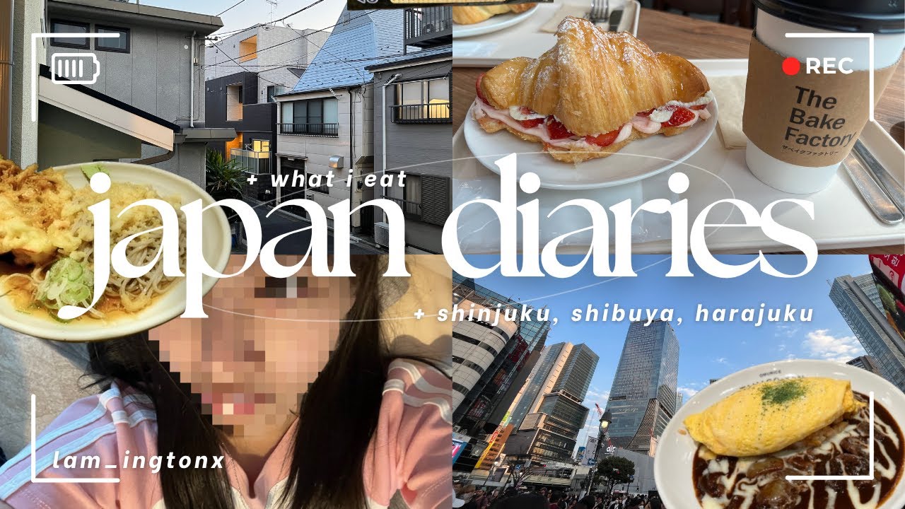japan vlog | 🏮🍱⛩️ | eating my way through tokyo, gacha, tokyo metropolitan tower