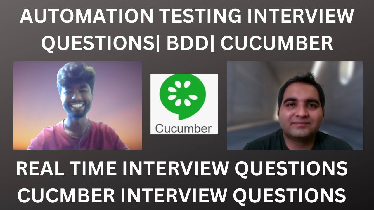 Automation Testing Interview Questions| BDD, Cucumber | 2.5 Years Of Experience