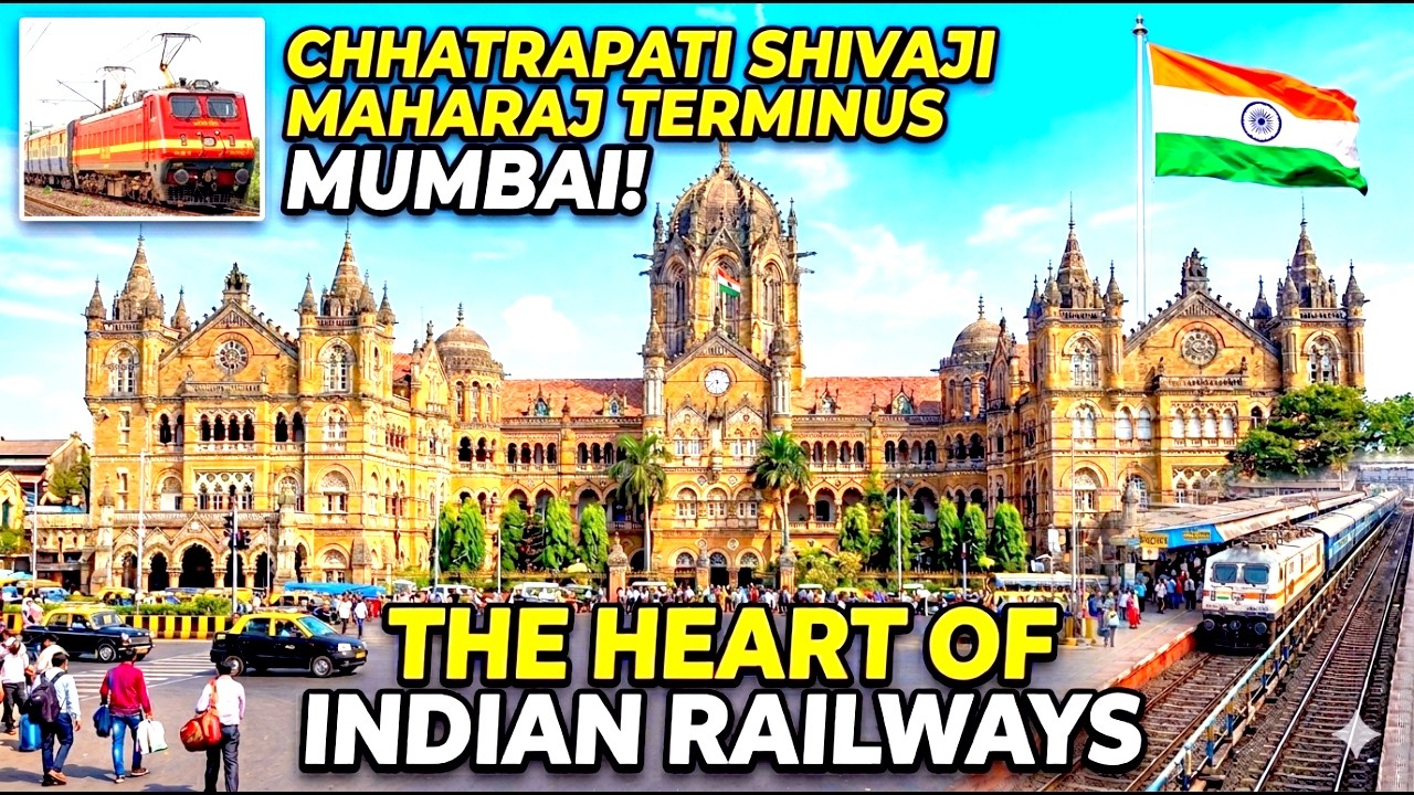 Mumbai's Most Beautiful Railway Station: CSMT Vicinity Walking Tour