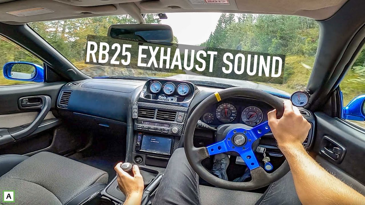 Nissan Skyline R34 GTT Sunday Drive RAW Sound!