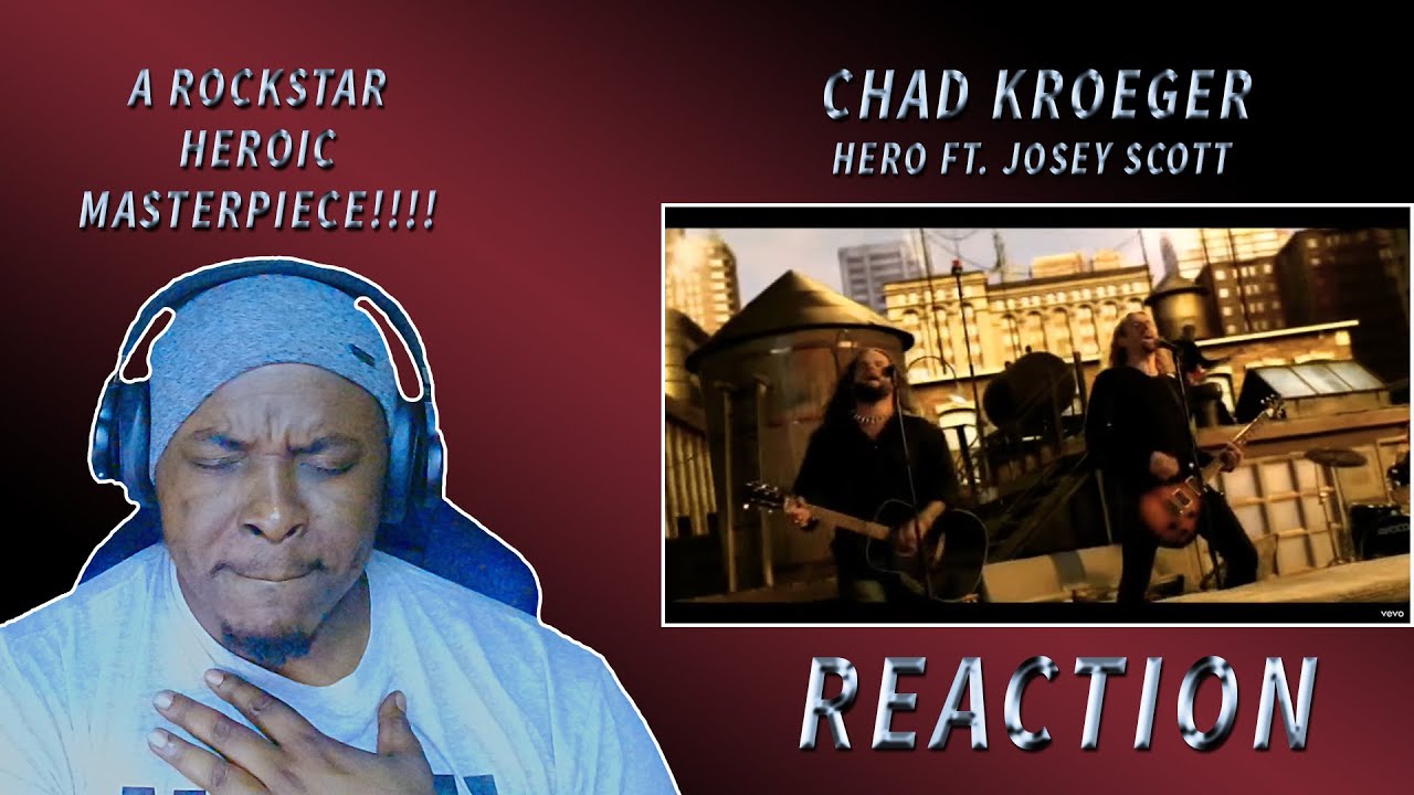 A ROCKSTAR MASTERPIECE!!!! | Chad Kroeger & Josey Scott - Hero (Spider Man Sdtk) (REACTION)