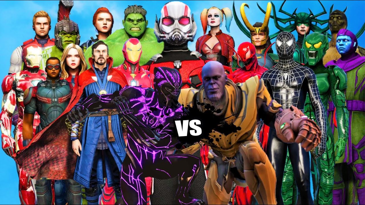 Мстители Marvel Comics против команды суперзлодеев