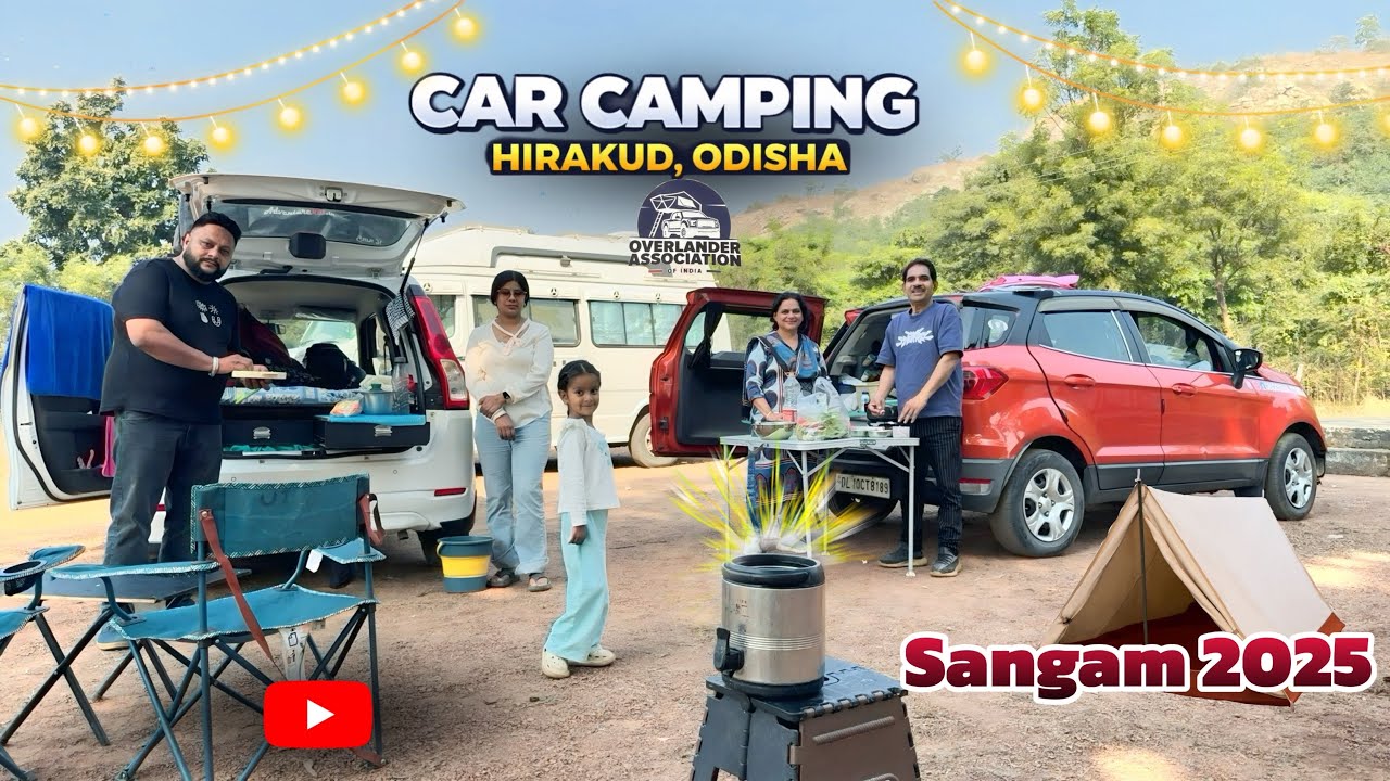 Aisa Car Camping Kabhi Nahi Dekha 😱 | Family Group Camping | Sangam 2025 