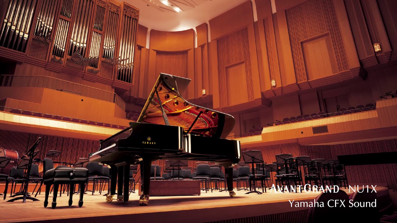 Yamaha AvantGrand NU1X CFX Grand Sound Demo